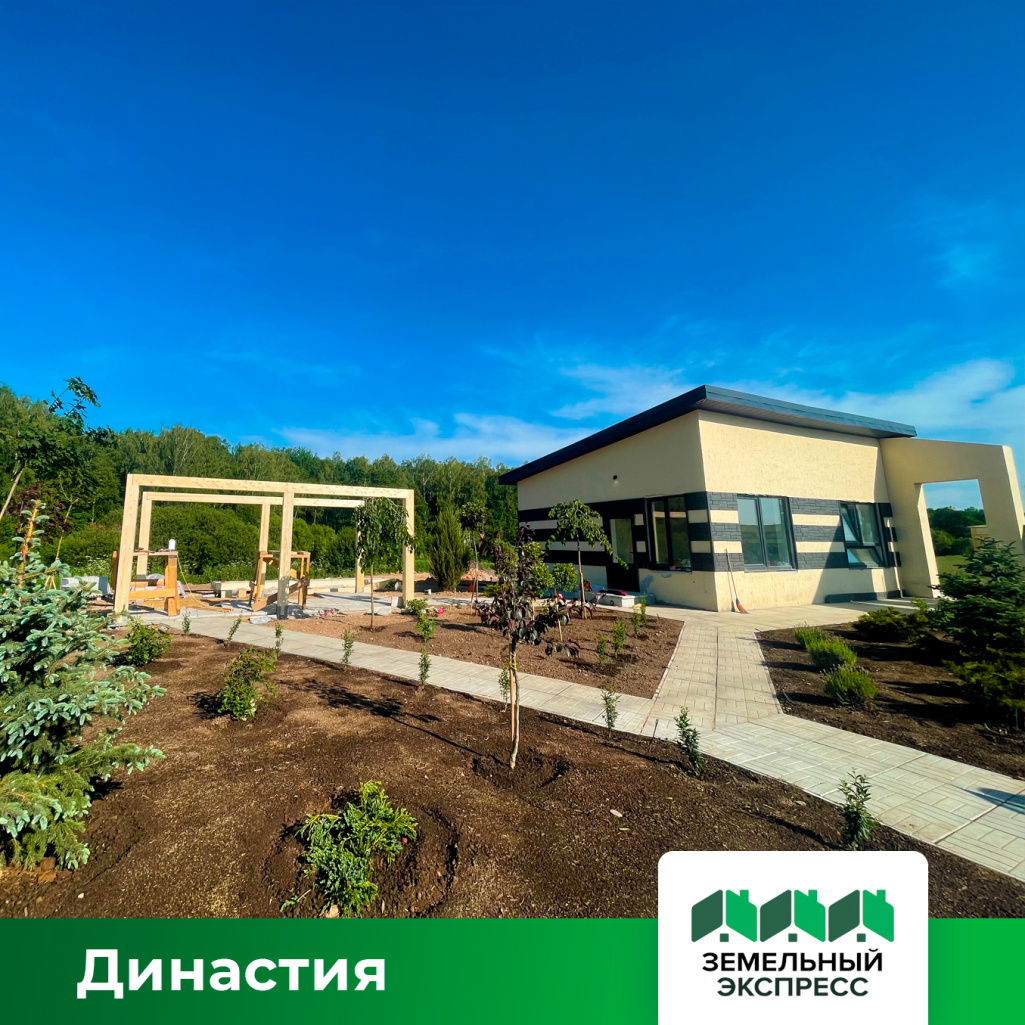 Обустройство территории въезда в поселок «Династия»